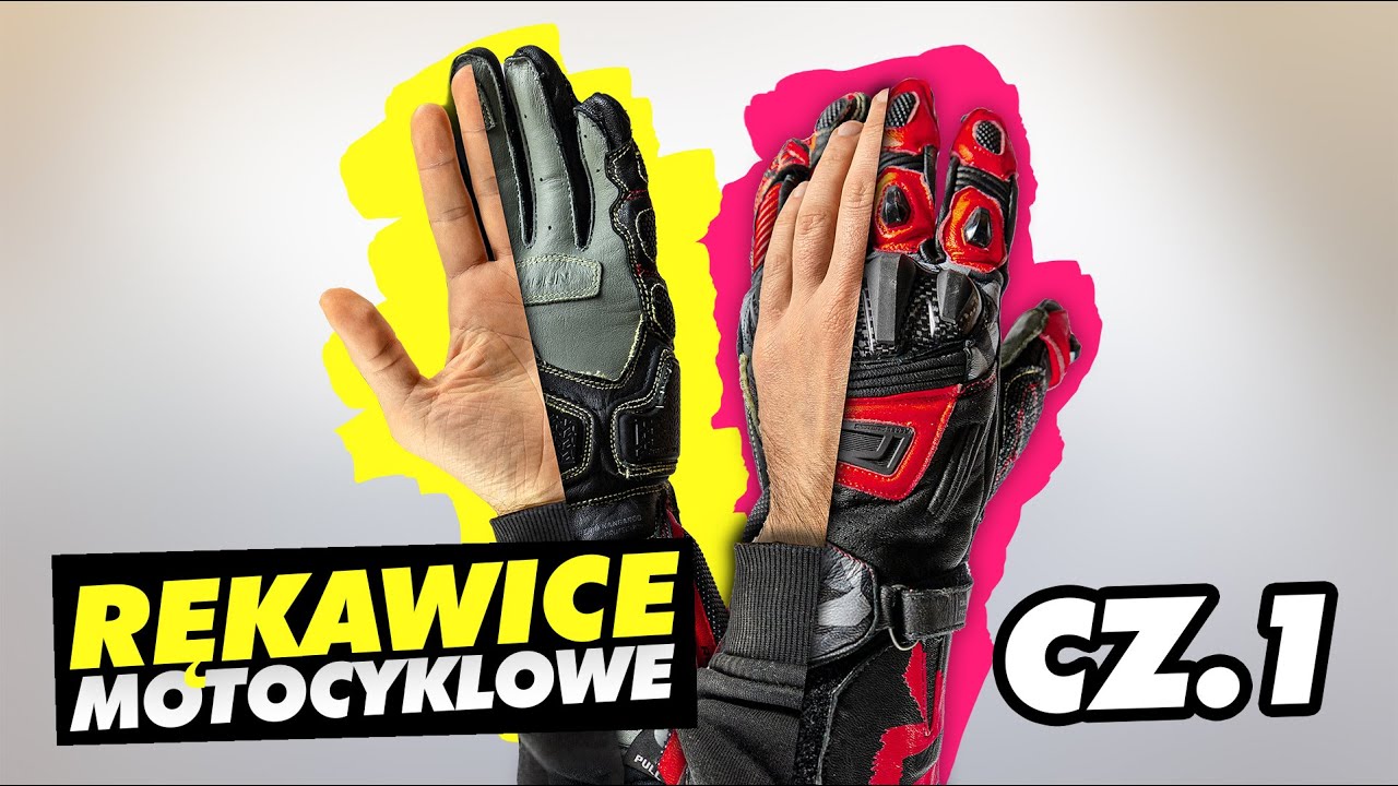Rękawice motocyklowe - co warto wiedzieć? PORADNIK