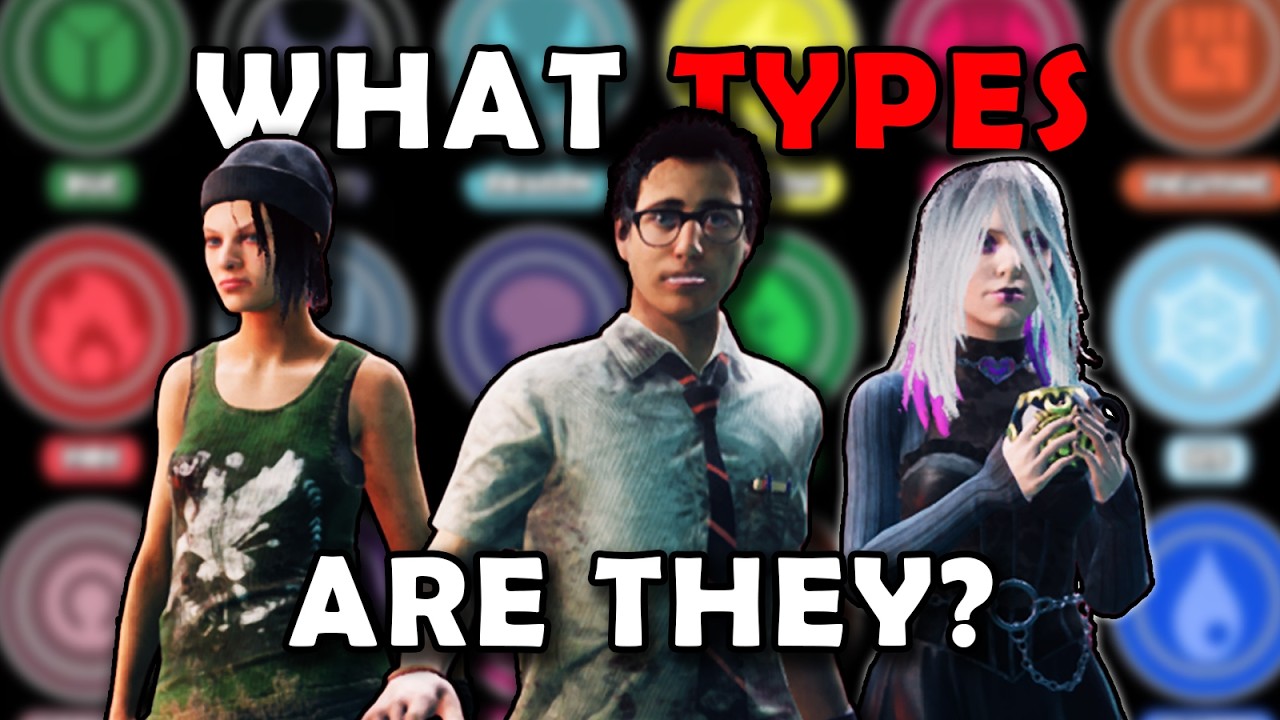 DbD Survivors If They Were Given Pokemon Types