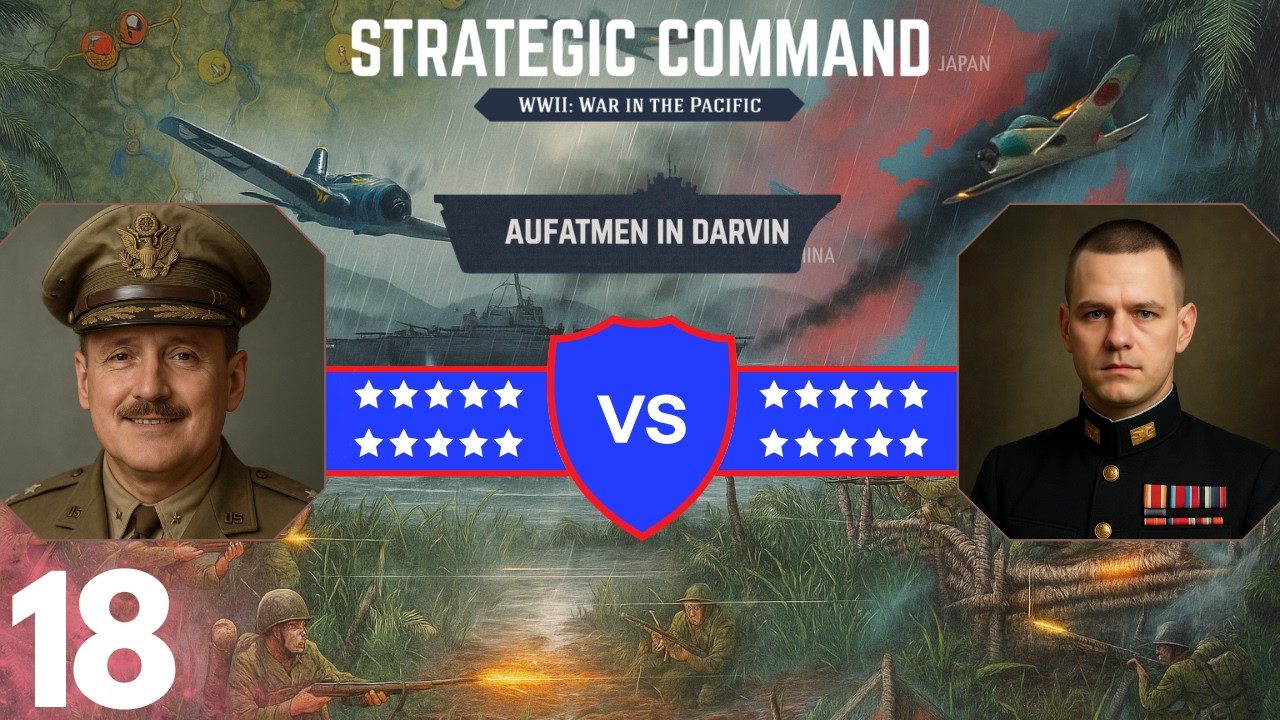 Strategic Command War in the Pacific | Multiplayer - @StrategieEcke | Aufatmen in Darvin #18