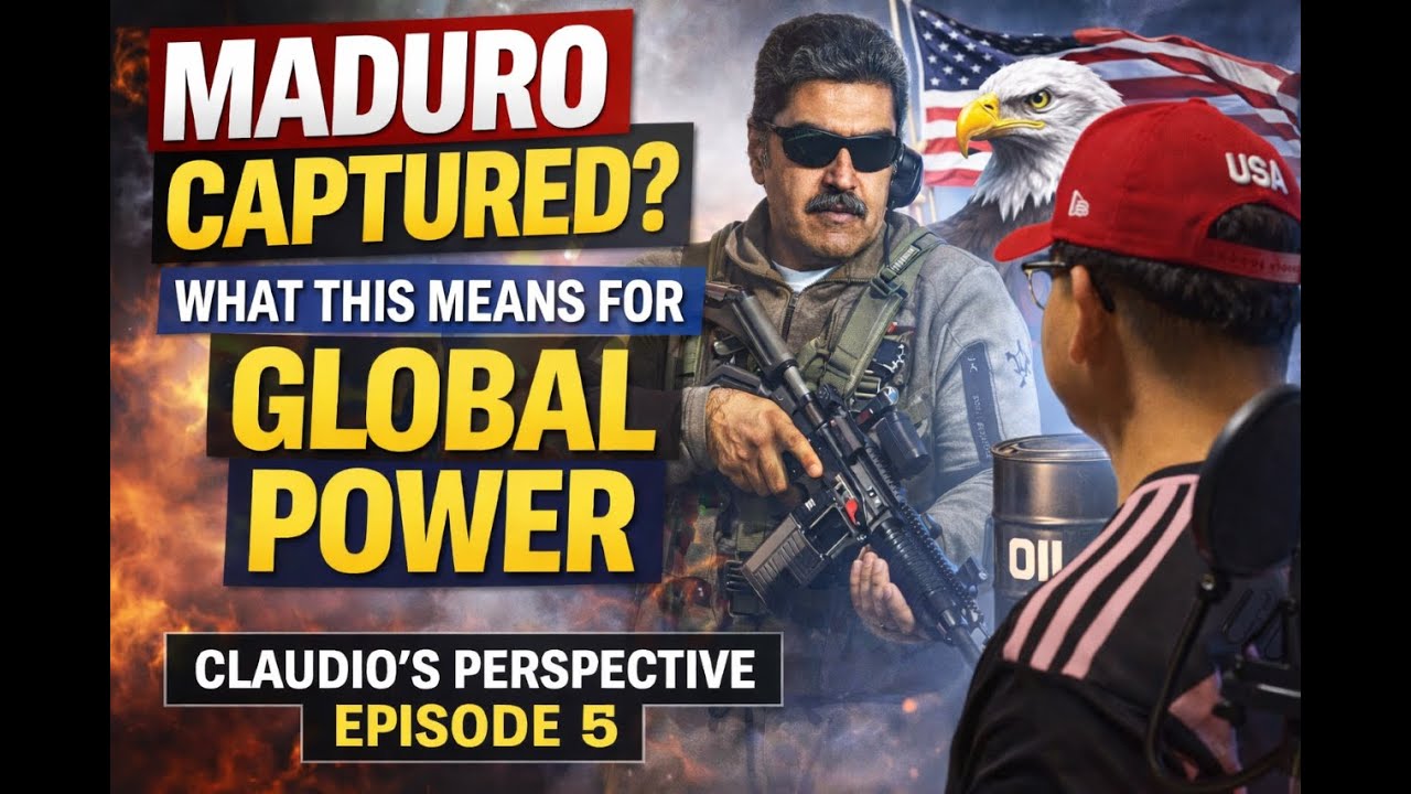 Maduro Captured? What This Means for Venezuela & Global Power | Claudio’s Perspective Ep. 5