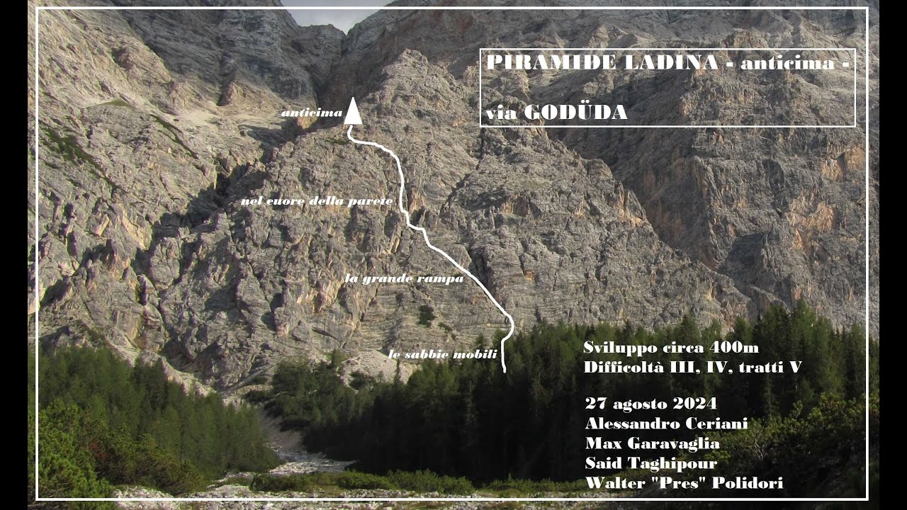PIRAMIDE LADINA - via GODÜDA