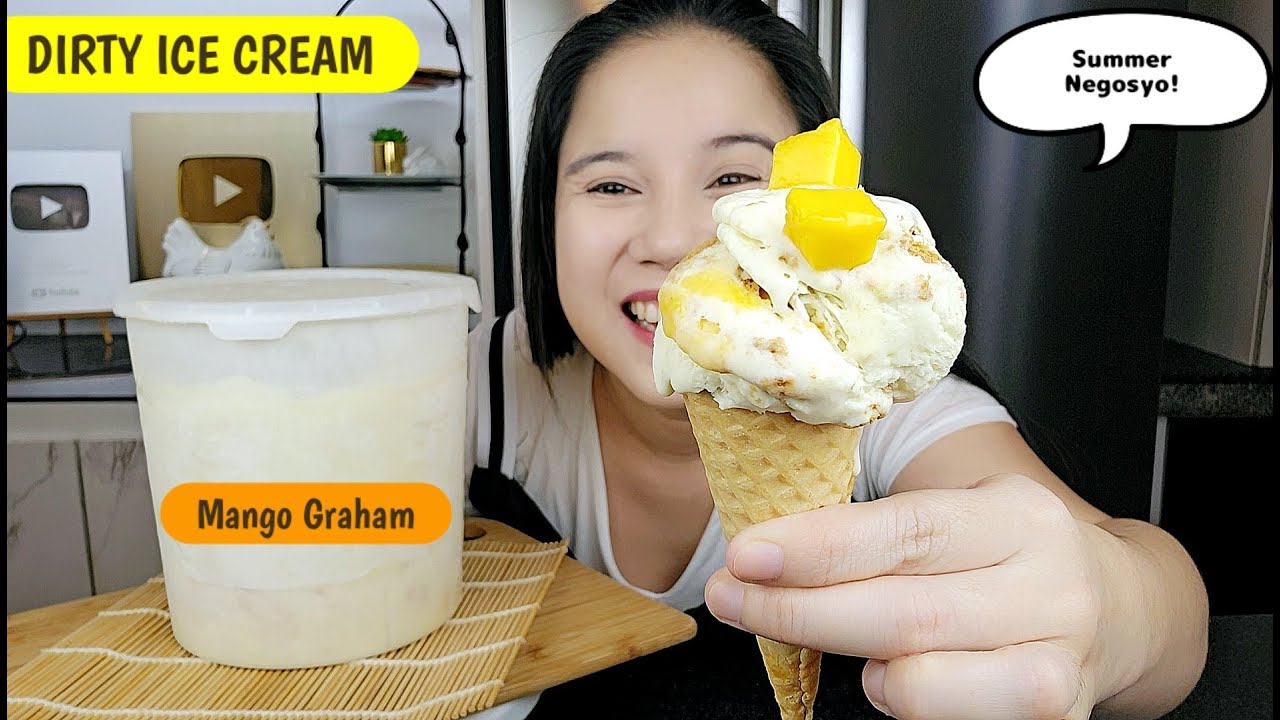 Dirty Ice Cream Na pweding Gawin sa Bahay at pweding gawin pang Negosyo!