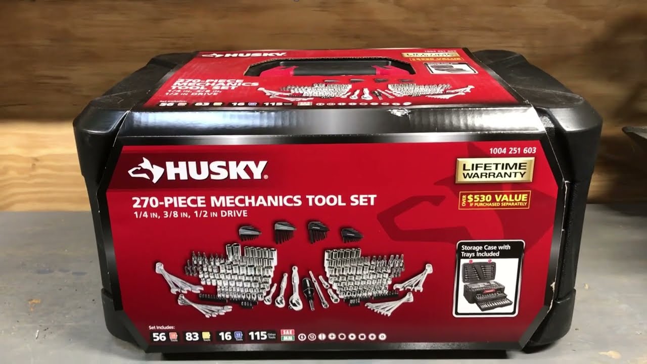 Набор инструментов для механика Husky (270 предметов)
