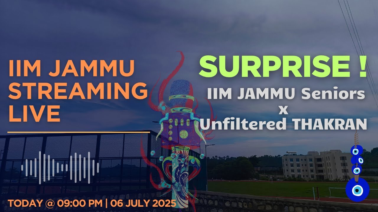 Live Q&A by IIM Jammu Seniors | MBA | IPM | Unfiltered THAKRAN