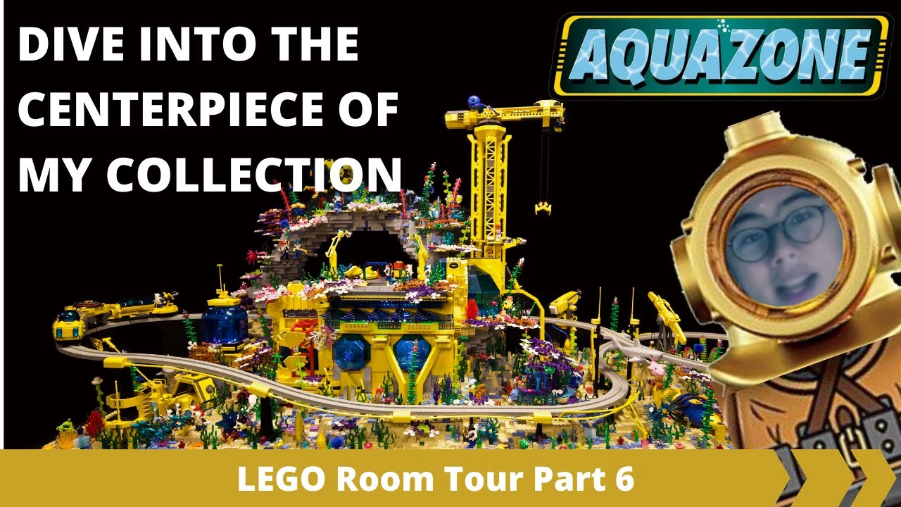 Check out the Largest LEGO Display Model I own: The Neptune Discovery Lab, inspired by Aquazone