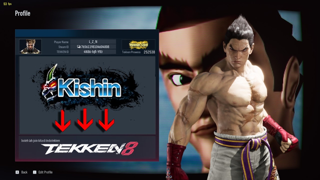 kumpul lagi point dalam sesi Panjat Rank Tekken 8 di PC - 6 Maret 2026
