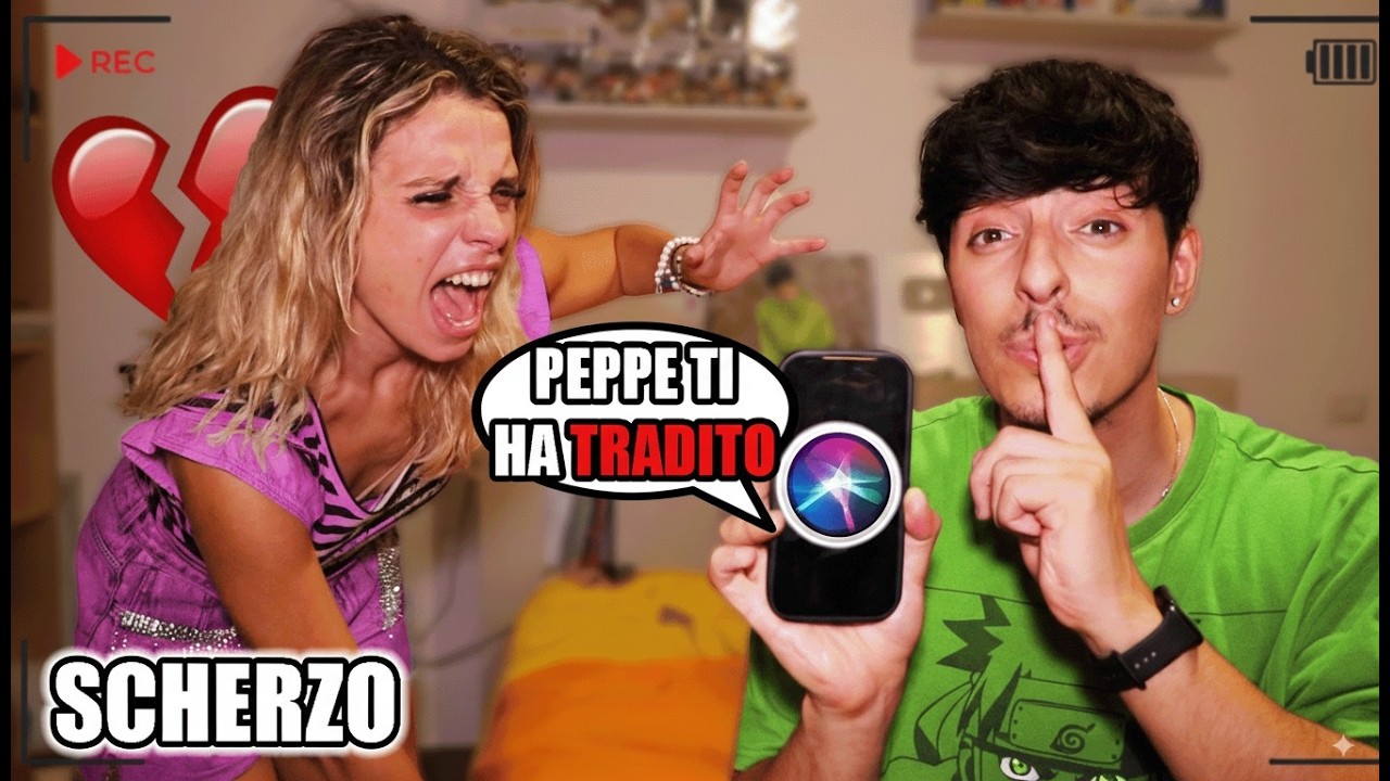 💔SIRI DICE ALLA MIA RAGAZZA CHE L'HO TRADITA! -SCHERZO! *E' IMPAZZITA*