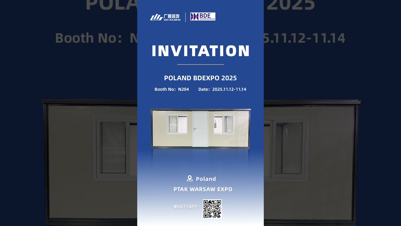 Meet GShousing at PTAK WARSAW EXPO! 2025’s must-visit mobile home booth (N204)