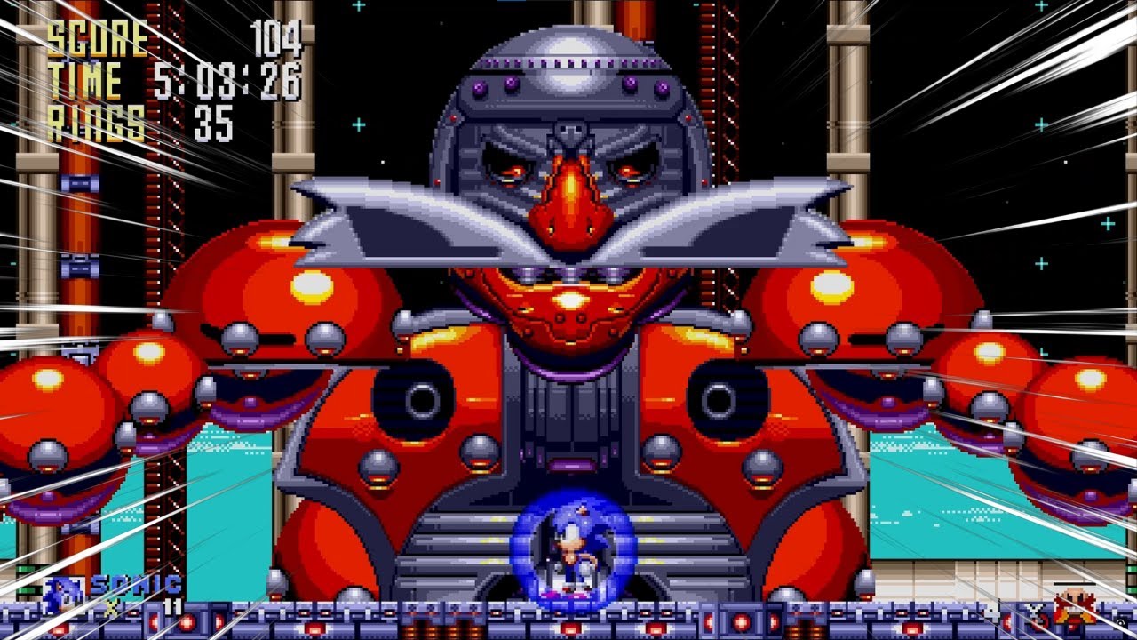 *NEW* Sonic Classic 2 - Final Boss + Ending (Soundtrack C)