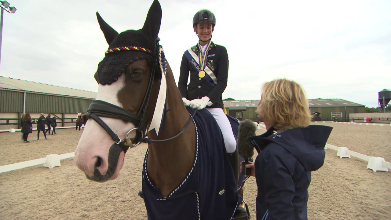 Interview with Moritz Treffinger (GER), Top Rider in the Team Dressage