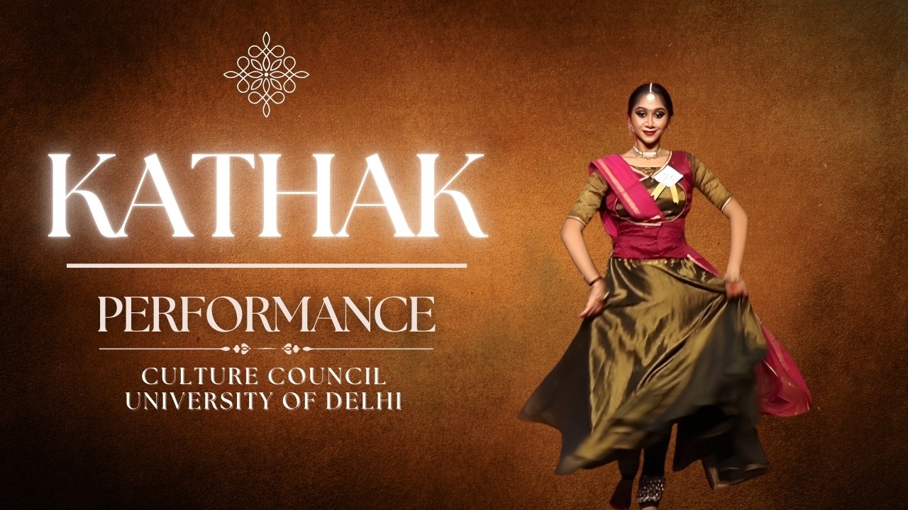 Grace in Rhythm | Kathak Performance | Inter College Dance Event | Mata Sundari College
