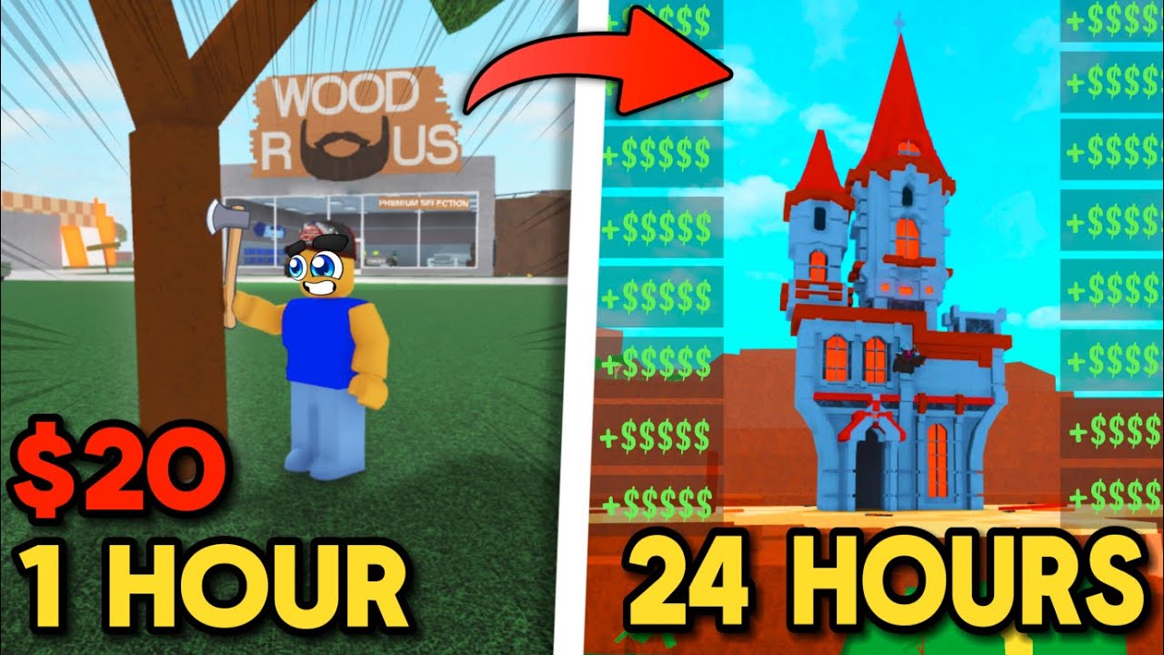 Я РАБОТАЛ 24 часа БЕЗ ОСТАНОВКИ в Lumber Tycoon 2 и добился...