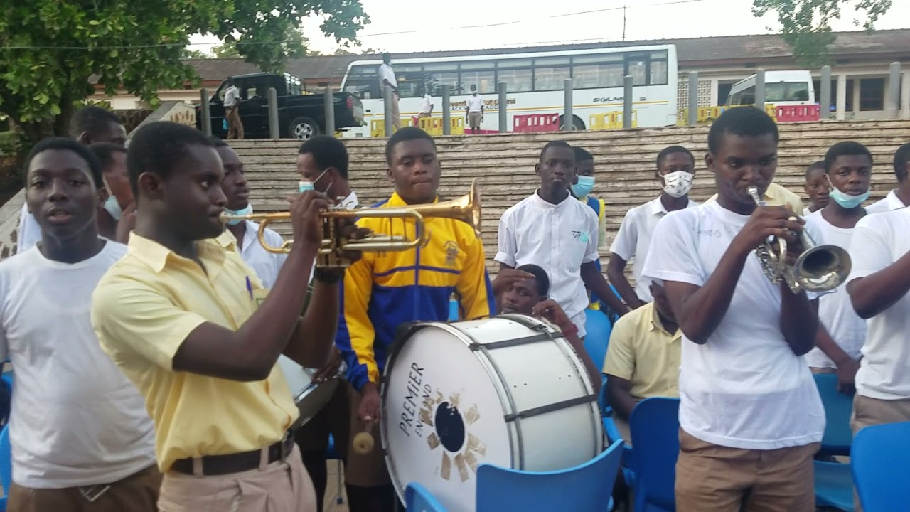 Accra Academy Music performs School Anthem(You have built nations of men)
