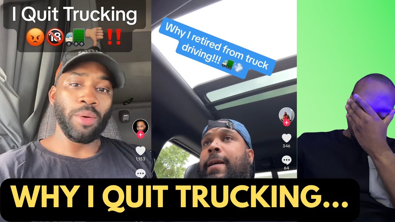 People Are Quitting Their Jobs In The Trucking Industry