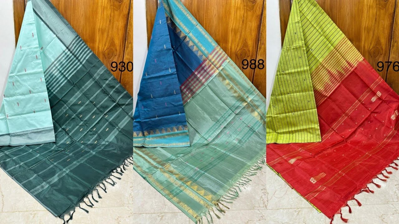 New arrivals of valainar pattu sarees🦋🌸 Whatsapp: 9443757201 #pattusarees #trending 
