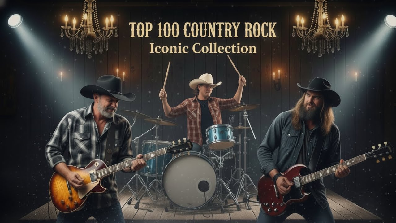 TOP 100 COUNTRY ROCK Iconic Collection | Inspiration by Chris Stapleton, Kid Rock & Lynyrd Skynyrd
