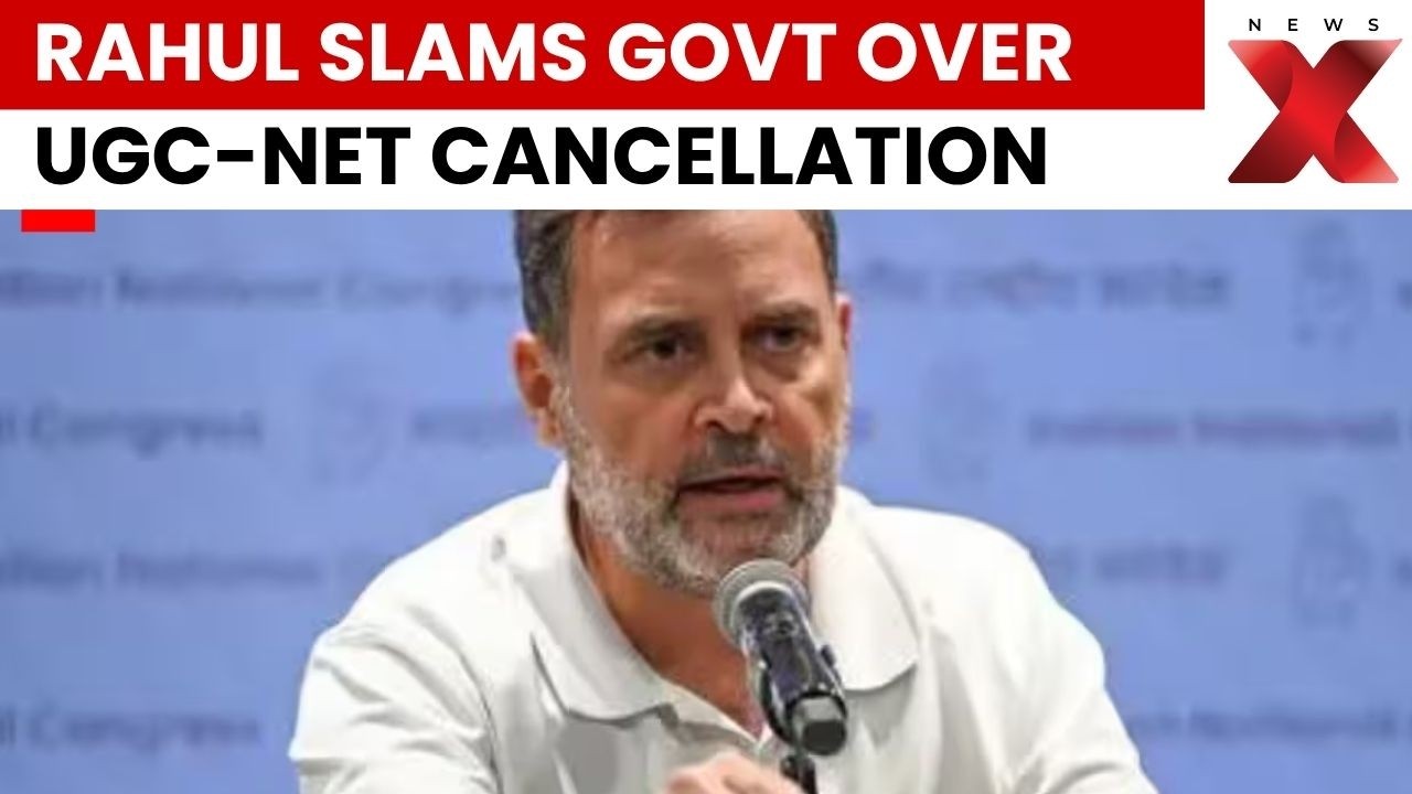 UGC-NET Cancellation: Rahul Gandhi Slams Modi Govt, NTA Over Re-Examination | NewsX