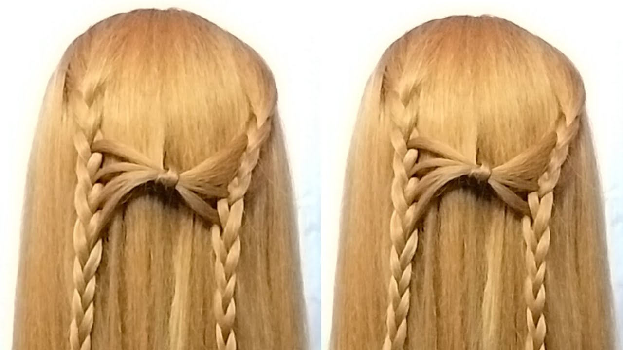 Simple bradied hairstyle for women | women bradied hairstyle tutorial