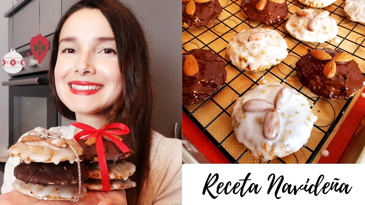 Lebkuchen: PAN DE JENGIBRE ALEMÁN de navidad |Repostería Navideña| Es con Acento|