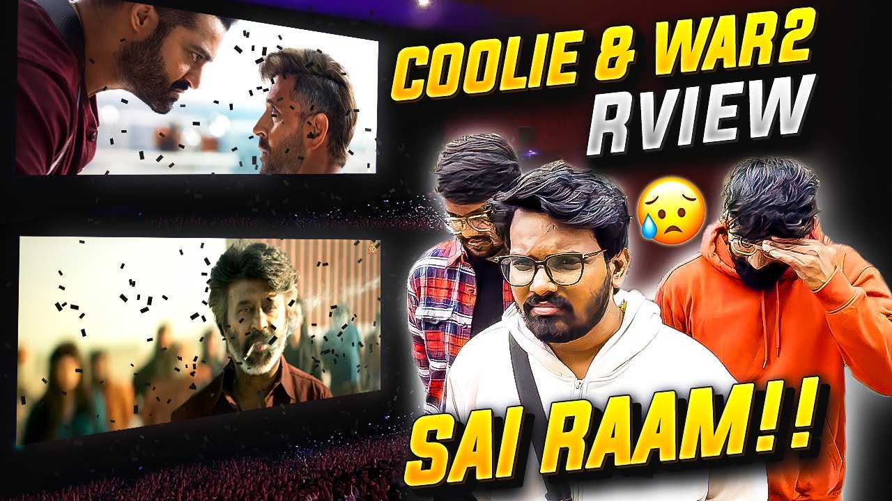 COOLIE and WAR 2 FDFS VLOG😢😢 || Rajinikanth | Nagarjuna | NTR | Hritik Roshan