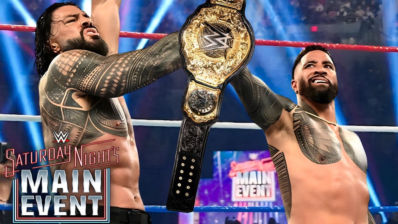 Jey Uso vs Cm Punk shocking 🤯 match ending reveal | 2025 Saturday Night's Main Event Highlights