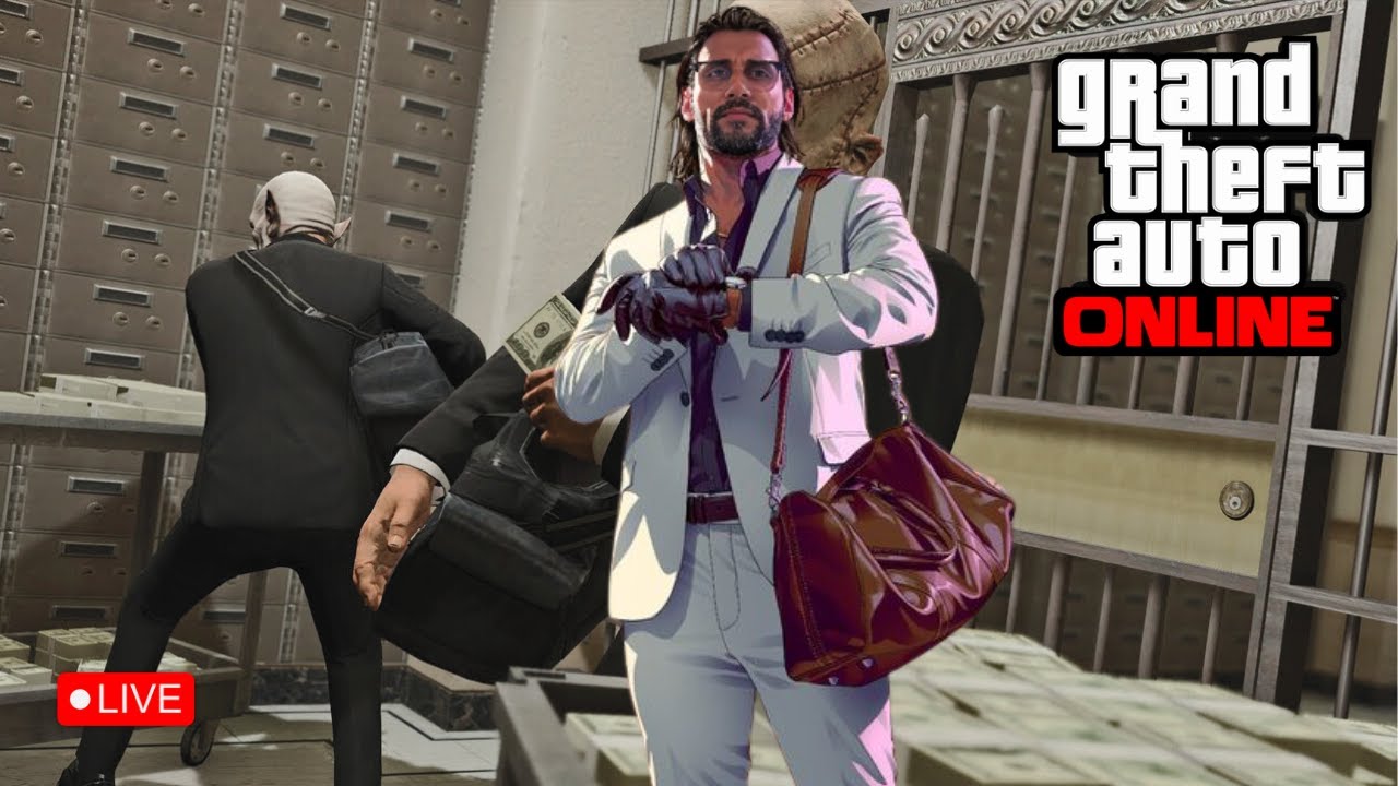 I Wanna Be Rich - අද නම් බංකුවක් කඩමු | GTA V online| | LIVE 🔴 #iampriice
