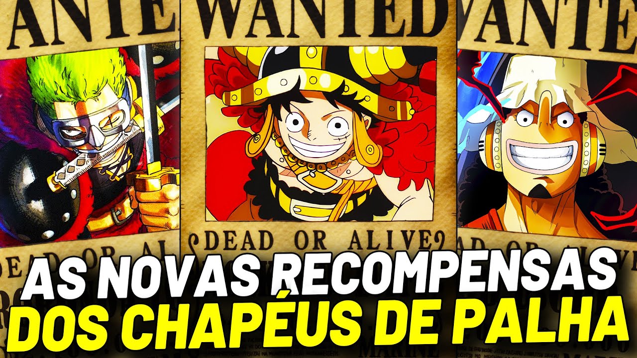AS INSANAS NOVAS RECOMPENSAS DOS CHAPÉUS DE PALHA APÓS ELBAPH | ONE PIECE