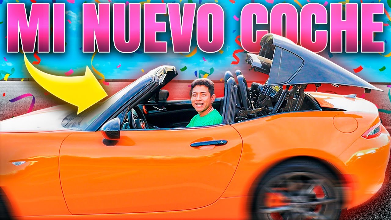 MIREN MI NUEVO COCHE DEPORTIVO 😱 *DESCAPOTABLE MX5*