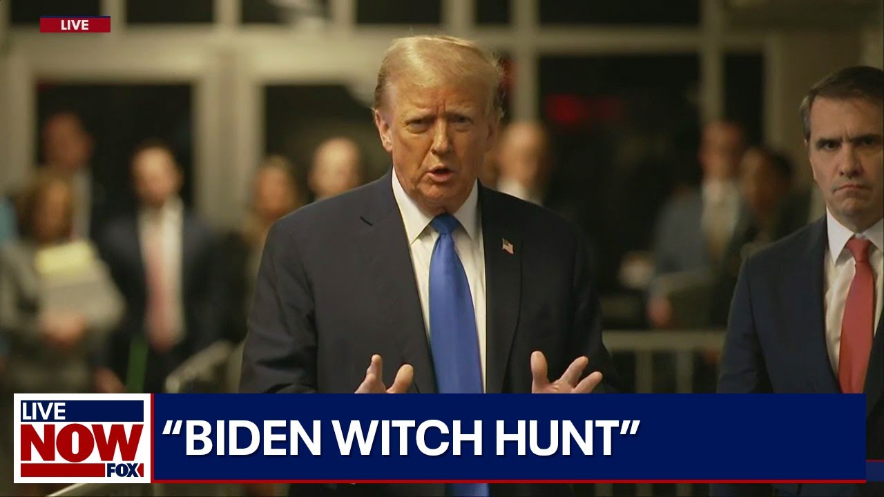 Trump speaks after 