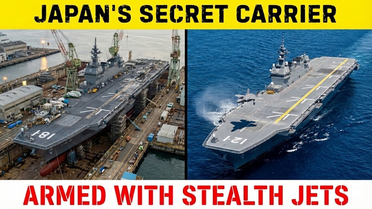 Japan's F-35B Lightning Carriers: The Stealth Weapon That's Destroying China's $50 Billion Dream