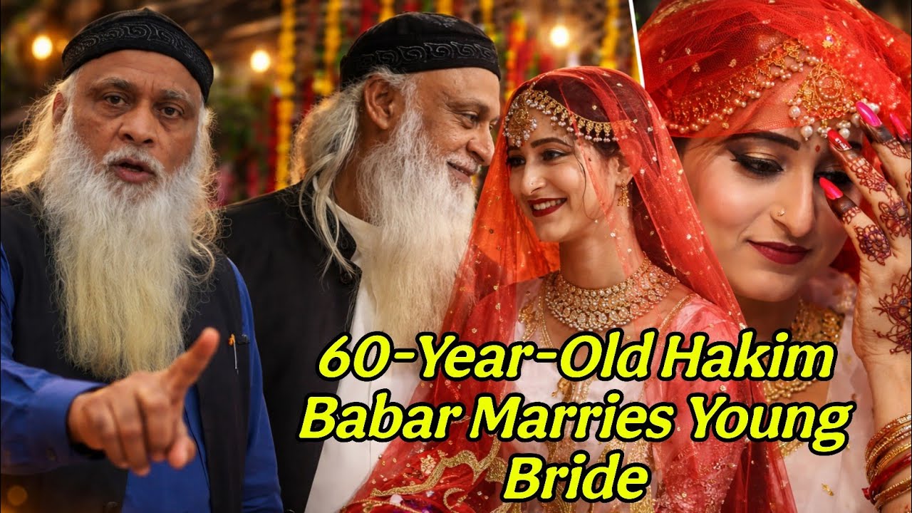 60 Saal Ke Hakim Babar Ne Naujawan Larki Se Shaadi Kar Li 😱 | Social Media Hil Gaya