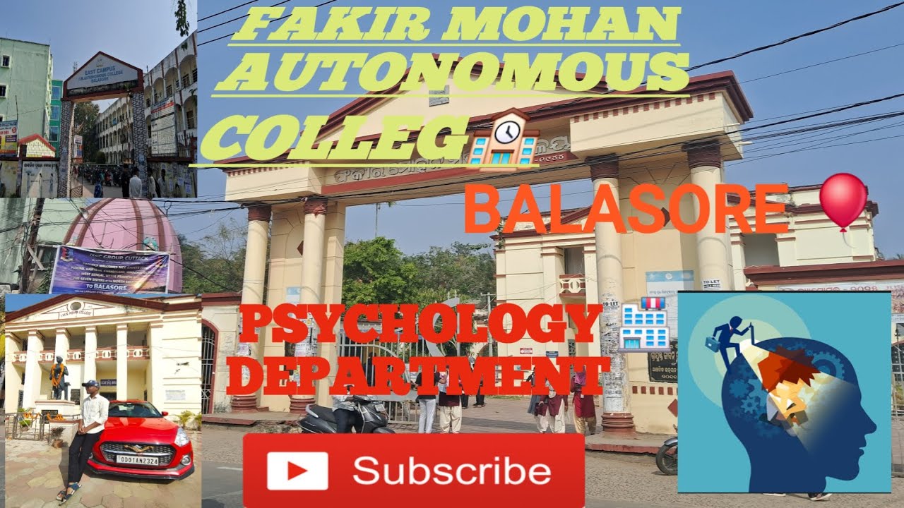 VLOG-04🙂FAKIR MOHAN AUTONOMOUS COLLEGE | BALASORE🎈 #vlog#travel#daillyvlogger #balesore #psychology 