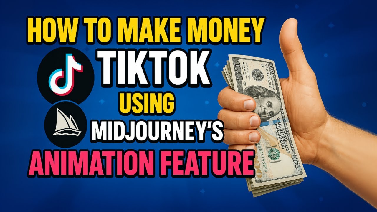 How to Make Money on TikTok Using Midjourney's NEW Animation Feature