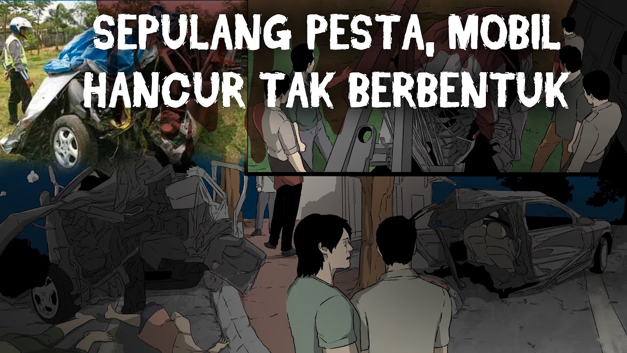 Pulang Party Mobil TERBELAH -  Insiden 9 Mahasiswa di Batu Malang