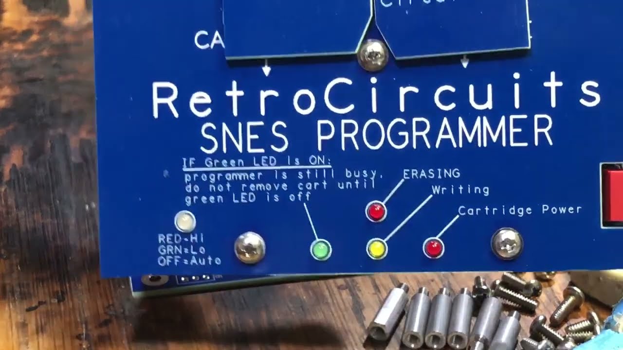 Snes flash cart USB programmer by RetroCircuits