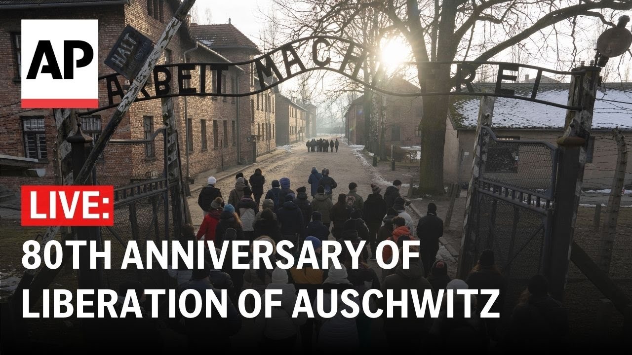 LIVE: 80th anniversary of Auschwitz liberation in Poland