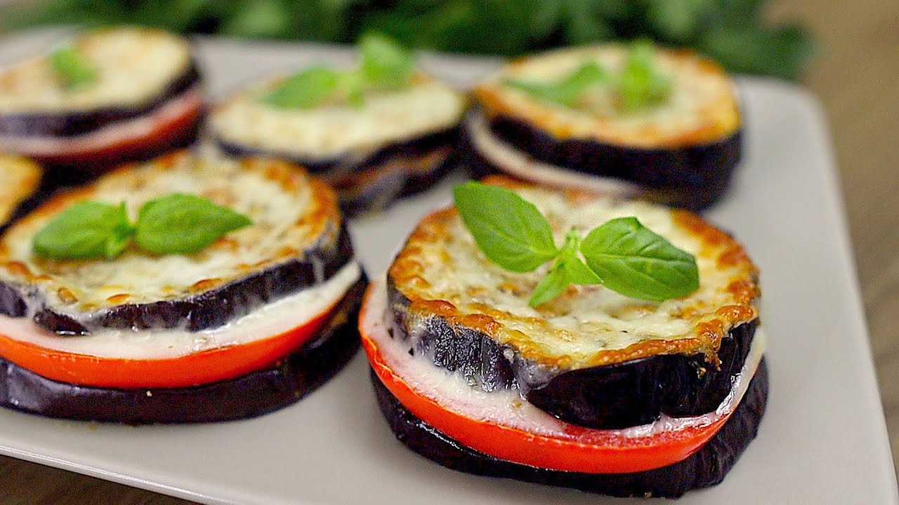 Unglaublich leckere Auberginen! Ein sehr einfaches und leckeres Auberginenrezept im Ofen.