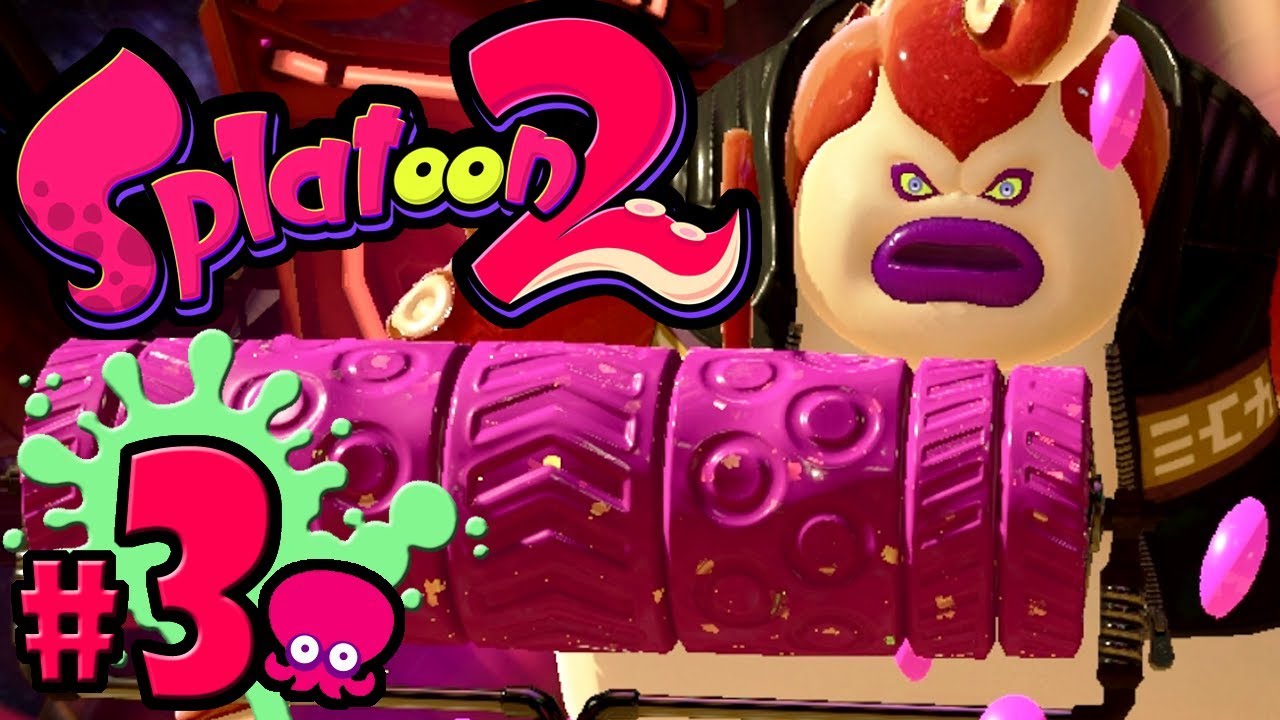 Splatoon 2 - Single Player PART 3 - Switch Gameplay Walkthrough - Story Mode: World 2 + 2nd Boss