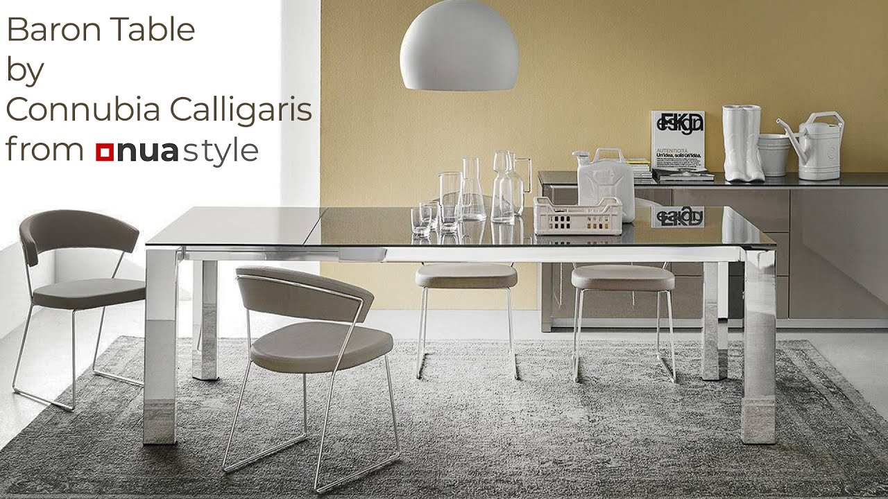 Connubia Calligaris Baron Table from Nuastyle.com