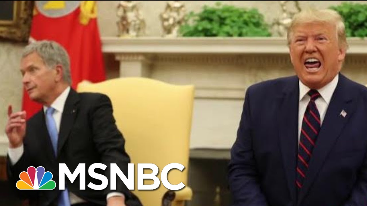 Trump And The President Of Finland Have A Bit Of A Complicated Relationship | All In | MSNBC