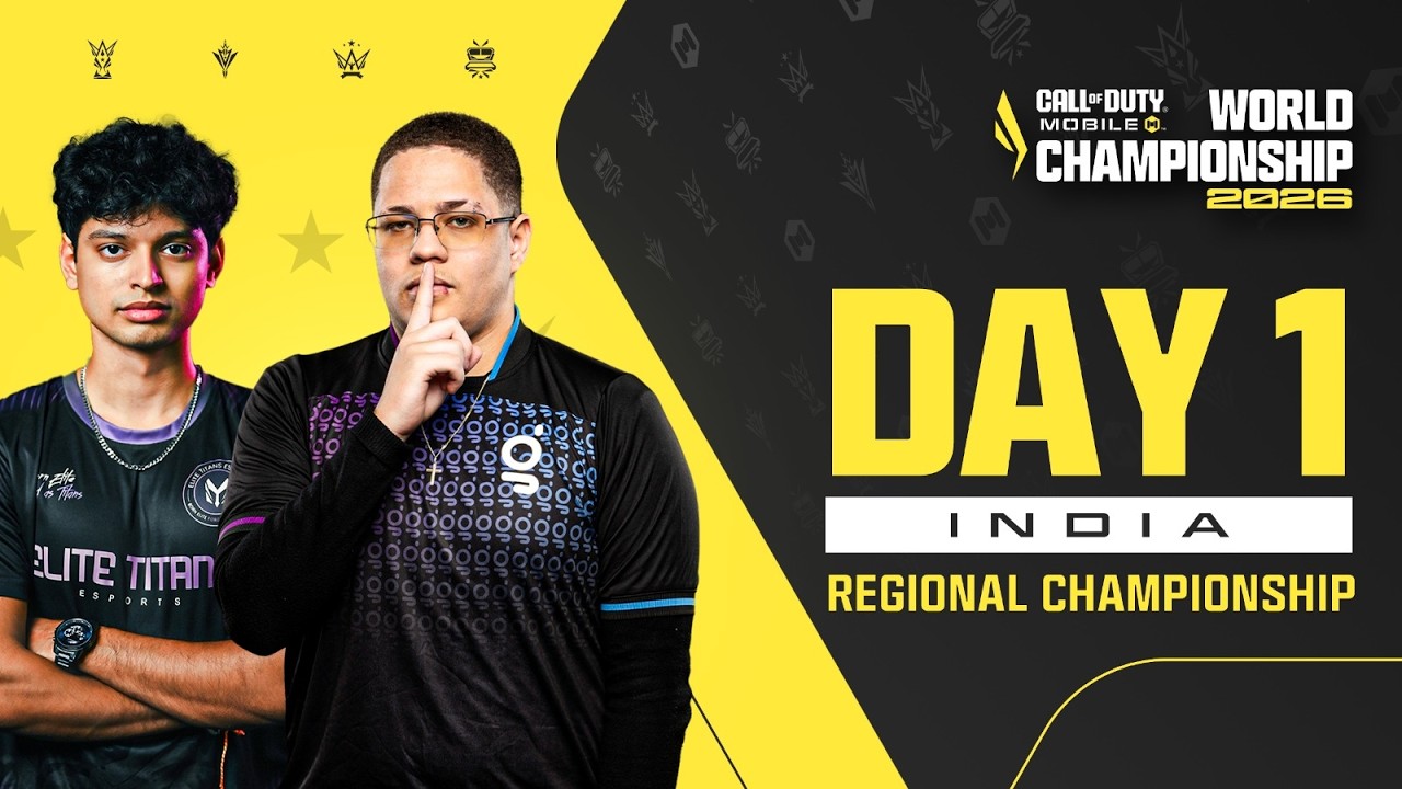 Call of Duty: Mobile World Championship 2026 - India Regional Championship - Day 1