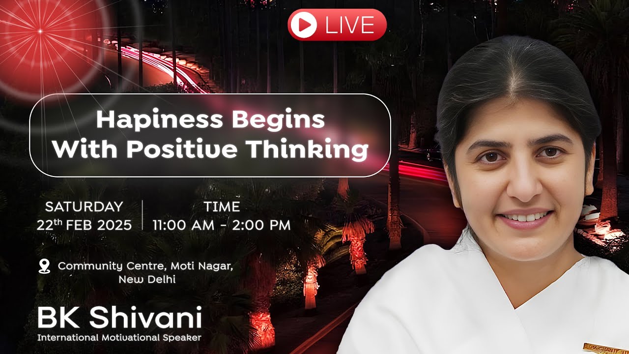 Happiness Begins With Positive Thinking | 