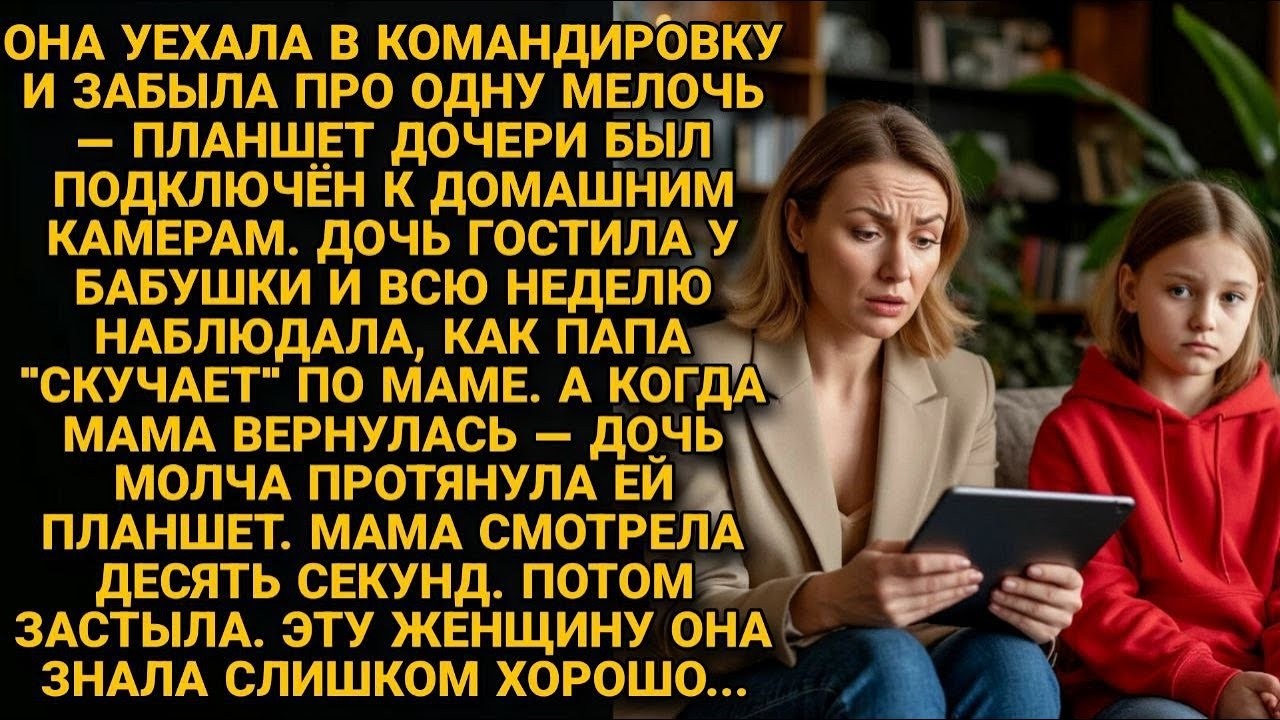 Дочь подключила планшет к домашним камерам   То, что она увидела за неделю, разрушило 20 лет друж
