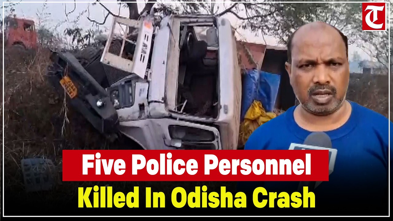 Tragic accident in Jharsuguda, Odisha: five police personnel die in truck-car collision