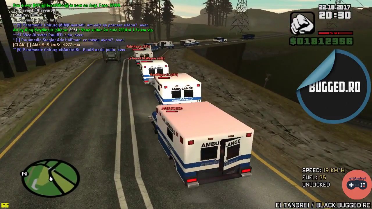 Parada Paramedic Department San Fierro #ep12 black.bugged.ro [BUGGED]