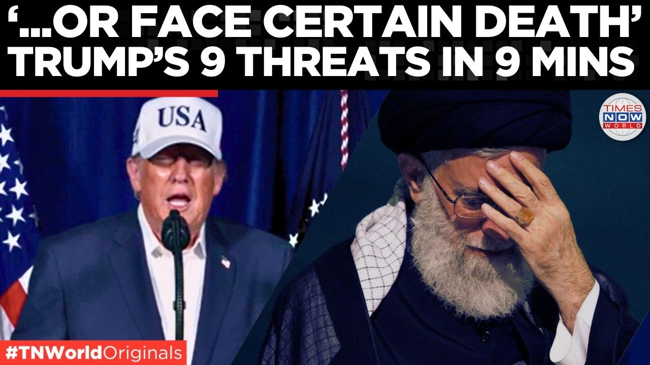 US BOMBS IRAN: Trump Says &ldquo;Lay Down Arms or Face Death&rdquo;