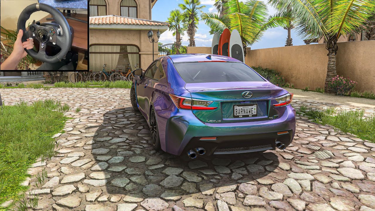Lexus RC F | Forza Horizon 5 | Logitech g920 gameplay