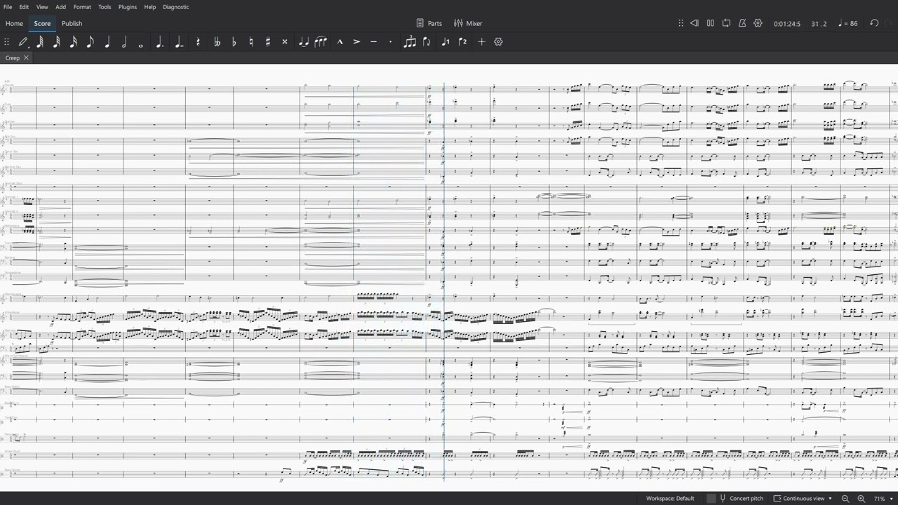 Creep - Radiohead Ballad for Marching Band