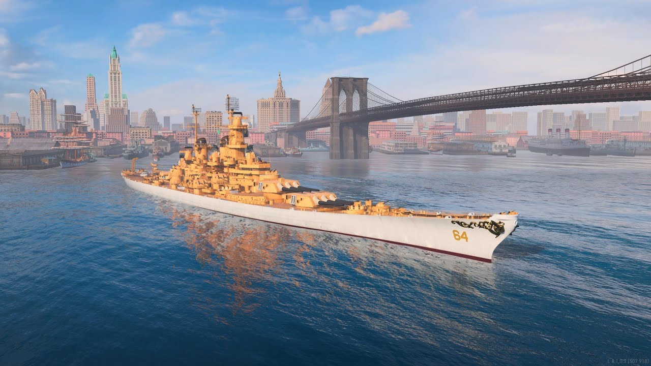World of warship Legends:Tier VIII WISCONSIN