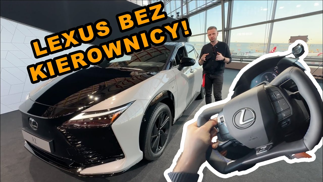 Lexus RZ 2025. Tutaj NIE MA klasycznej kierownicy!